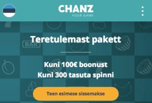 chanz casino eesti
